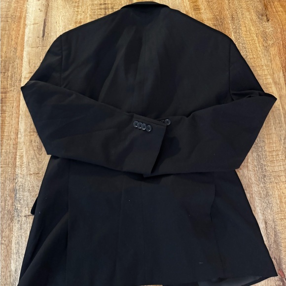 Kenneth Cole mens Black Blazer suit jacket with 38S euc Techni-Cole - Picture 5 of 5